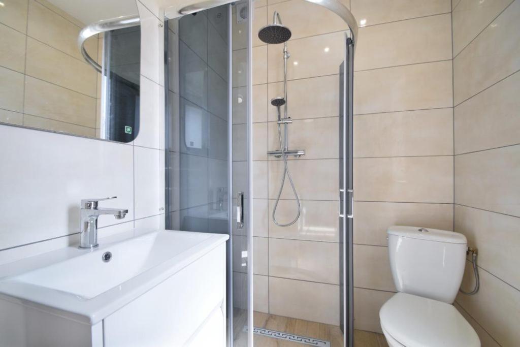 Apartamenty U Hanysa Niechorze Bagian luar foto